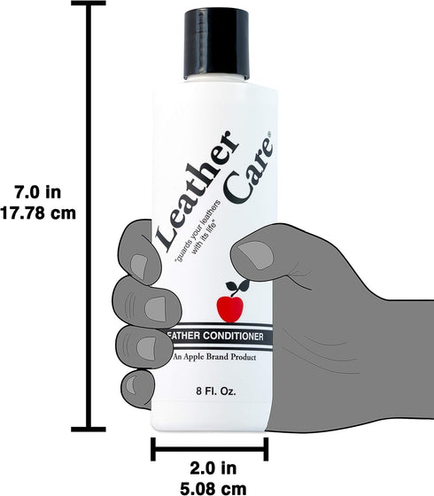 Apple Leather Care Leather Conditioner 8oz Bottle...