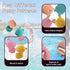 Baby Bath Toys, iselyn 4Packs Mold Free Bath Toys Silicone Bath Toys for Toddlers 1-3 Bath Toys Non-Toxic Dishwasher Safe Bathtub Toys for Infants...