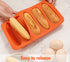 Webake Corn Stick Bread Pan Set of 2, Silicone Corn Cob Bread Molds for Baking Corn Dog Pan Cornbread Southern Corn Sticks...