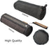 enyuwlcm Heavy Canvas Stationery Stylish Simple Pencil Bag and Durable Compact Zipper Pencil Case Pouch 1 Pack Gray...