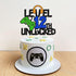 Level 12th Unlocked Cake Topper, Happy 12th Birthday Level Up Cake Decoration, Video Game Controller Play Game Theme, Boy’s Twelfth Birthday Party...