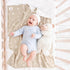 Baby Blankets for Unisex Boys Girls, Soft Nursery Crib Blankets with Muslin Cotton Front and Dotted Fleece Back for Newborns Toddlers 30x40inch (D...