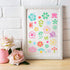 Zonon 3 Pieces Stencil Template Painting Stencil Spring Summer Template Reusable Drawing Set for Daily DIY Art Notebook Wedding Card Scrapbook Hom...