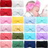 CÉLLOT 20 Colors Super Stretchy Soft Knot Baby Girl Headbands with Hair Bows Nylon Head Wrap For Newborn Baby Girls Infants Toddlers Kids...