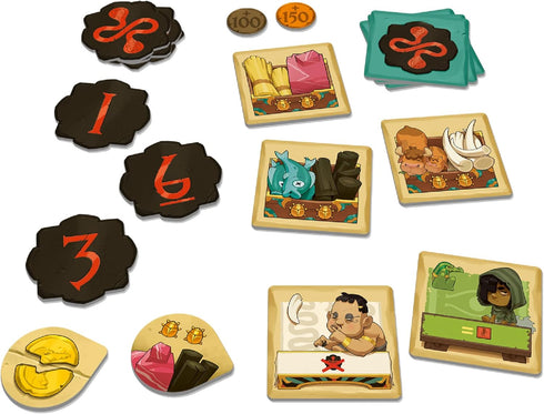 Sobek 2 Players Treasure of The Pharaoh Board Game Expansion | Strategy Game | Family Game for Kids and Adults | Ages 10+ | 2 Players | Avg. Playt...