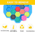 3Pcs Honeycomb Bees Silicone Molds, XJMWXHFC 19 Cavities Chocolate Molds, Food Grade Silicone Baking Molds, Non-Stick Cake Mold for Chocolate, Can...