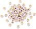 Cheriswelry 50g/360pcs Flat Round Letter Alphabet Beads with Gold Letter M Acrylic Disc Coin Pony Bead Spacers for Jewelry Kandi Bracelet Necklace...