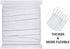 Shappy Elastic for Sewing Knit Elastic Band(1/2 Inch X 11 Yards,White)...