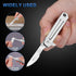 Folding Scalpel Knife, Keychain Pocket Knife for Men EDC Pocket Utility Knife with 20pcs #23 Replaceable Blades...