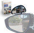 Car Blind Spot Mirror, HD Glasses Car Auxiliary Mirrors, Car Rearview Mirror Convex Wide Angle Stick + Clip On, Adjustable for Cars SUV Trucks Lef...