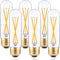T10 Led Bulbs, 2W Dimmable Tubular Led Bulb,25 Watt Equivalent Edison Style Vintage LED Filament Light Bulb, E26 Long Tube Lamp, 2700K Woft Warm W...