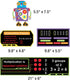 Carson Dellosa Nuts and Bolts of Multiplication Mini Bulletin Board Set...