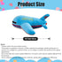 15.7" Airplane Plush Blue Stuffed Plane Toy Aircraft Hug Pillow Gifts for Kids...