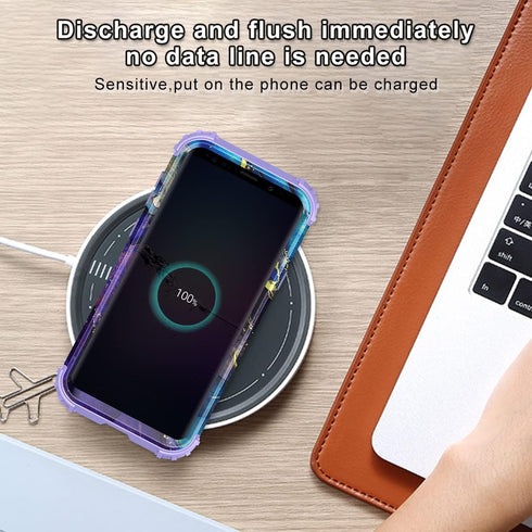 Rancase for Galaxy S9 Plus Case,Three Layer Heavy Duty Shockproof Protection Hard Plastic Bumper +Soft Silicone Rubber Protective Case for Samsung...