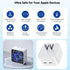 iPhone Charger Fast Charging, 40W Dual USB C Wall Charger Apple MFi Certified Dual USB-C Port Power Adapter with 2Pack 6FT USB-C to Lightning Cabl...