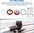 RK1-720A Pressure Vacuum Breaker Repair Kit, for Zurn Wilkins 1/2”, 3/4”, and 1”Pressure Vacuum Breaker...