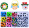 6mm-20mm Wiggle Eyes Self-Adhesive for Craft Stickers, Black and Colorful Googly Eyes for DIY Scrapbooking...