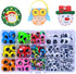 6mm-20mm Wiggle Eyes Self-Adhesive for Craft Stickers, Black and Colorful Googly Eyes for DIY Scrapbooking...
