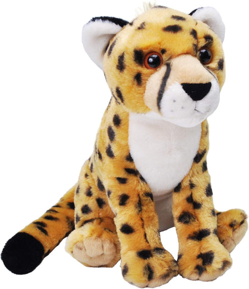 Wild Republic Cheetah, Cuddlekins, Stuffed Animal, 12 inches, Gift for Kids, Plush Toy, Fill is Spun Recycled Water Bottles (23852)...