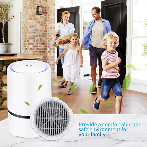 KEEPOW HEPA Filter Replacement Compatible with Frida Baby Air Purifier 3 in 1, RIGOGLIOSO Air Purifier GL2103, JINPUS GL-2103, LTLKY 900S, 4 Pack...