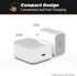 Scosche HPDC60WT-SP Powervolt 60W USB Type-C Wall Quick Charger Compatible with All Power Delivery 3.0, 2.0, and Standard USB-C or USB-PD Phone De...
