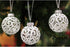 SLEETLY White Ornaments for Farmhouse Christmas Tree Holiday Xmas Decorations for Christmas - Shatterpoof Plastic 2.36 inch Clear Swirl, Ornament ...