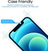 amFilm OneTouch Glass Screen Protector for iPhone 12 6.1"/ iPhone 12 Pro 6.1" with Easy Installation Kit, Tempered Glass, 2 Pack......