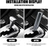 1 PC Manual Gear Stick Shifter Knobs, Car Shift Head Knob with 3 Threaded Adapters, Aluminum Alloy Car Stick Shift Lever Knob, Universal for Most ...