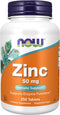 NOW Supplements, Zinc (Zinc Gluconate) 50 mg, Supports Enzyme Functions*, Immune Support*, 250 Tablets...