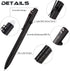 SMOOTHERPRO Erasable Bolt Action Pen Compatible with Pilot FriXion Refill Stainless Steel Pocket Clip Refillable Retractable Pen for Office School...