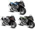 Diecast Motorcycle Toy - Pull Back Toy Cars with Sound and Light Toy,Motorcycle Toys for Boys,Toys for 3-9 Year Old Boys (White)...