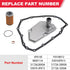 RE0F11A JF015E Transmission Filter Oil Pan Gasket Kit Fits for 2012-2019 Nissan Versa Sentra Versa Note Replaces# 33010-JF015 31726-28X0A 31726-3J...