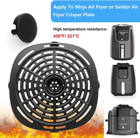 Air Fryer Rubber Bumpers for Ninja Air Fryer, 4PCS Premium Rubber Feet, Rubber Tabs, Silicone Pieces, Rubber Anti-scratch Protective Covers for Ni...