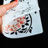 DIY Decorative Stencil Template for Painting on Walls Furniture Crafts (A4 Size)...