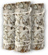 ESPOIR & AMOUR White Sage 4" - 3 Spiritual Sage Sticks for Smudging, Healing and Ritual - Hand-Tied Sage Smudge Sticks to Cleanse Negativity - Sus...