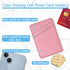 Leather Phone Card Holder Phone Wallet, Stick Back Phone Wallet Sticker Stylish Phone Case Credit Card Holder, Suitable for iPhone, Samsung, Andro...