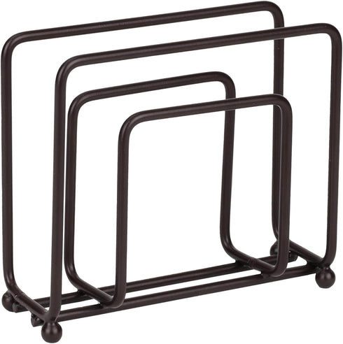 Napkin Holder for Table, Kitchen, Dining Room, Napkin Dispenser, Indoor & Outdoor Table, Countertop, Metal, Brown...