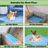 Love Dream Pet Cooling Mat for Dogs, Pet Dog Self Cooling Pad, Ice Silk Self Cooling Mat Sleep Pad Foldable and Washable Summer Cool Mat Blanket f...
