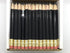 Express Pencils - Half Pencils with Eraser - Golf, Classroom, Pew, Short, Mini - Hexagon, Sharpened, Non Toxic, 2 Pencil, Color - Black, (Box of 4...