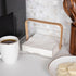 Mind Reader Napkin Holder, Kichen Storage, Countertop Organizer, Caddy, Kitchen, Acrylic, 7.25"L x 7.25"W x 5.5"H, Brown...