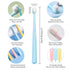 EasyHonor Baby & Toddler Toothbrush for Age 4-12 Years Old, Extra Soft With 10000 Soft Floss Bristle for Baby Gum Care (6Pcs)...