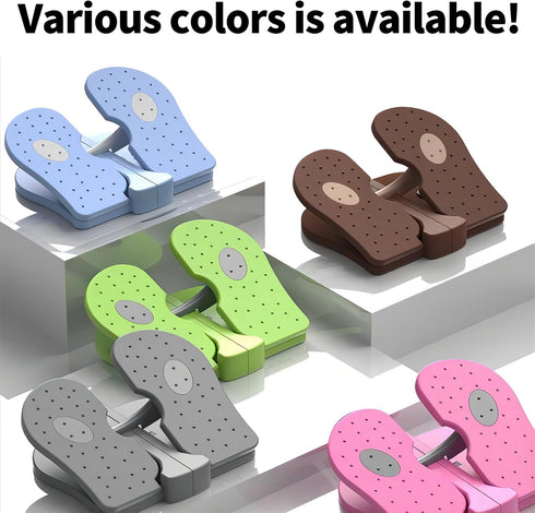 Mini Foldable Leg Exerciser Portable Foot Pedal Exercise Machine Under Desk Stepper Exercising Leg Muscles Physical Therapy Leg Exercise Relieves ...