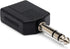 Hosa GPP-359 Dual 1/4 Inches TRS Female to 1/4 Inches TRS Male Adapter...