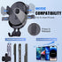 Car Phone Holders for Your Car Phone Holder Mount Windshield Universal Car Mount Phone Stand Car Accessories Cell Phone Car with Cup Base&Telescop...