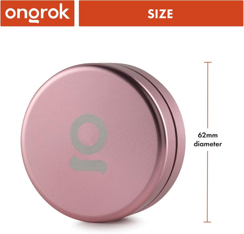 ONGROK Storage Puck, Pink, Perfect Size Case to Store in Your Pocket, Airtight, Preserves Moisture Profile, Smell and Aroma...