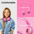 LilGadgets Connect+Wired Kids Headphones for School with Microphone, Volume Limiting & Noise Reduction Over-Ear Headset with Cord, SharePort Techn...