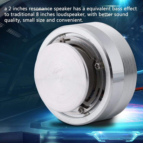 Heayzoki Vibration Speaker,50mm 2Inch Speaker Vibration,All Frequency Resonance,Strong Bass Louderspeaker, 4 ? 25 w / 8 ? 20 w Optional Impedance ...