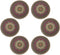 6pcs 8.5" Round Plant Coaster Mat for Gardening Indoor Outdoor Flower Pots Pad Non Slip Plant Mats for House Plants...