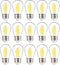 ALAMPEVER LED Outdoor Light Bulbs?S14 Replacement Bulbs for Outdoor String Lights?15 Pack Shatterproof & Waterproof E26 LED Bulbs?2200K Warm White...