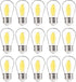 ALAMPEVER LED Outdoor Light Bulbs?S14 Replacement Bulbs for Outdoor String Lights?15 Pack Shatterproof & Waterproof E26 LED Bulbs?2200K Warm White...